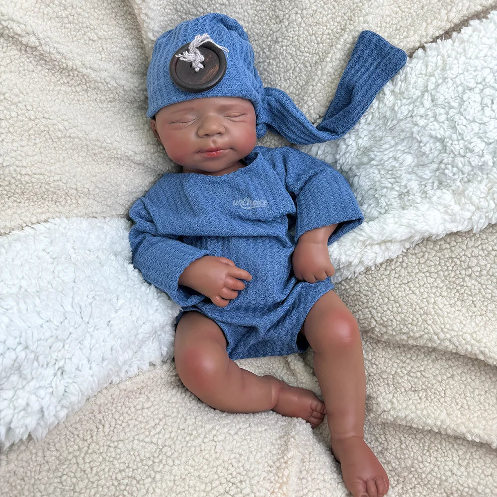 20inch Ultra Soft Anatomically Correct Silicone Baby Doll Lifelike Boy/girl Pascale Open Mouth Reborn Dolls for Anxiety Relief