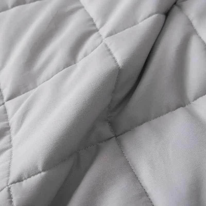 Super Soft 100% Cotton Breathable and  Washable Autism Weighted Blanket Glass Beads for Weighted Blankets