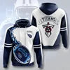 New Fashion America Hot Sale USA  Football Team Sports Hoodies 3D Print Customize Polyester Man Sports Sweatshirts Team Hoodies