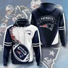 New Fashion America Hot Sale USA  Football Team Sports Hoodies 3D Print Customize Polyester Man Sports Sweatshirts Team Hoodies