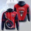 New Fashion America Hot Sale USA  Football Team Sports Hoodies 3D Print Customize Polyester Man Sports Sweatshirts Team Hoodies