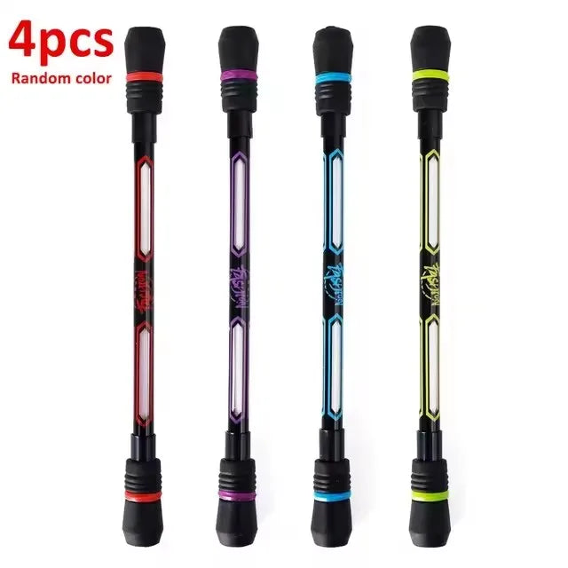ADHD Anxiety Relief Spinning Pen Rolling Finger Rotating Toy For Kids Adults Students Brain Training Dexterity Practice