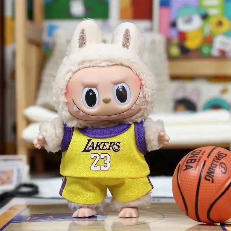 Collectable Doll Clothes Sitting Party  Team Uniform 2Pcs T-Shirt Shorts Dolls Clothing Accessories Game Toys