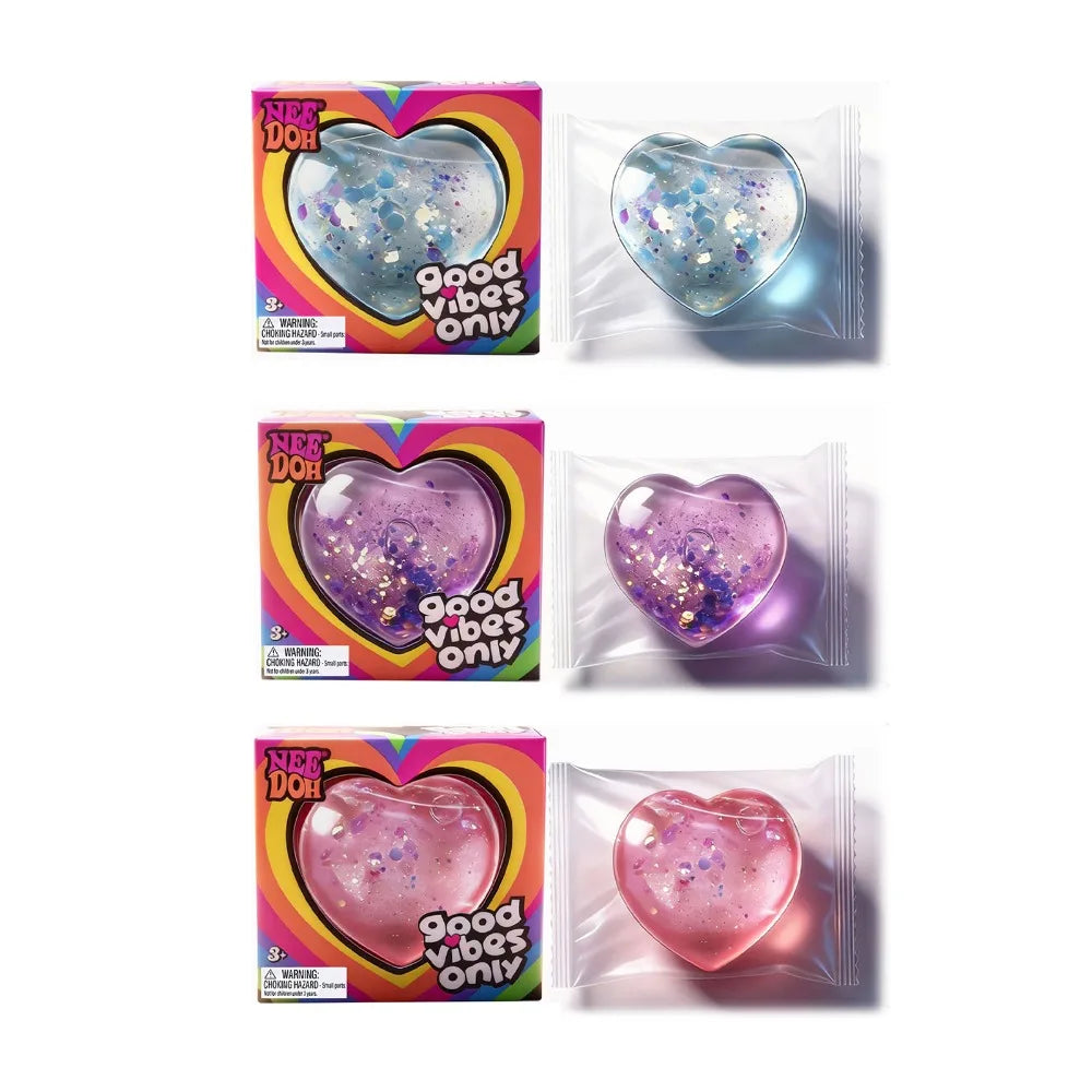New hot selling style heart shaped pressure reliever Super soft soft clay gel has an exciting feeling and relieves anxiety