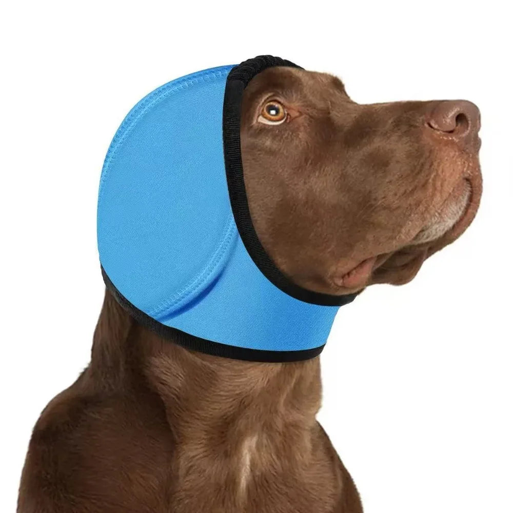 Noise Reduction Dog Ear Covers Hearing Protection Waterproof Dog Calming Earmuff Shock Proof Adjustable Pet Ear Muffs