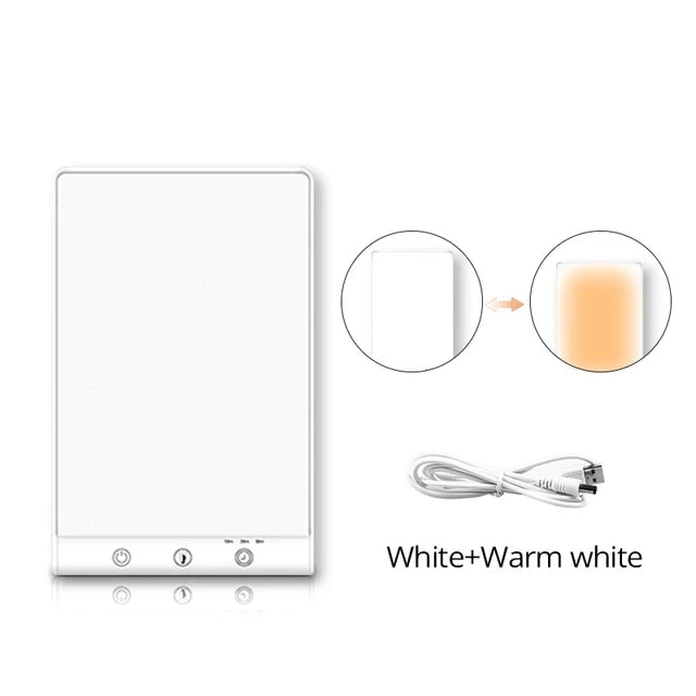 5V Sad Light Therapy Lamp Seasonal Affective Disorder Cure Phototherapy Bionic Sun Light Depression Anti-fatigue Lamp