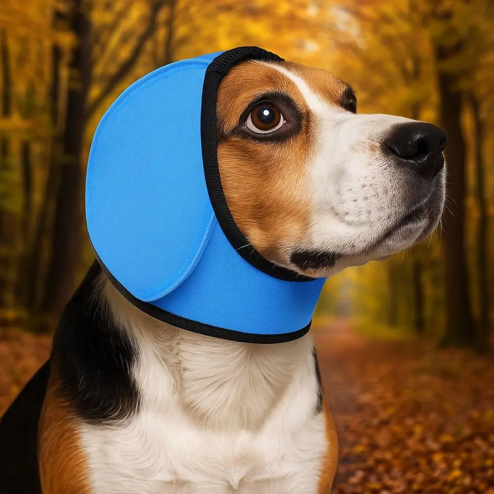 Noise Reduction Dog Ear Covers Hearing Protection Waterproof Dog Calming Earmuff Shock Proof Adjustable Pet Ear Muffs