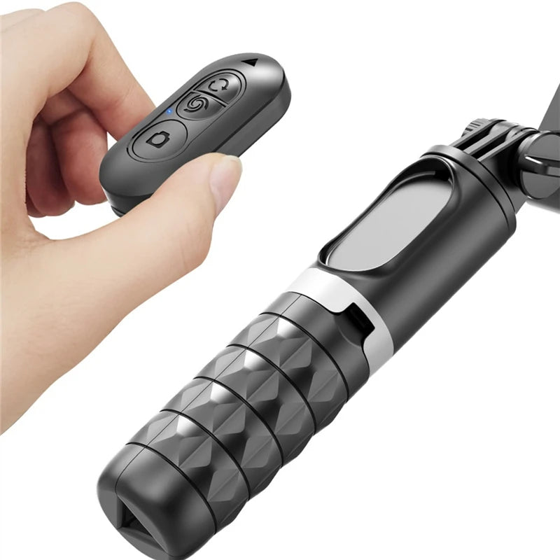 MEUYAG Selfie Stick Gimbal Stabilizer 360° rotation With Bluetooth Remote Intelligent AI Follow-Up Anti Shake Pan Tilt Tripod
