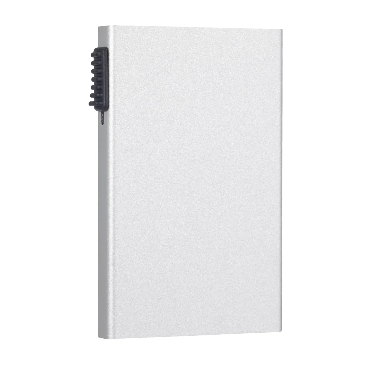 Anti-RFID Blocking Wallet for Men - Smart Metal Pop-Up, Ultra Slim Minimalist Aluminum ID/Bank Card Case
