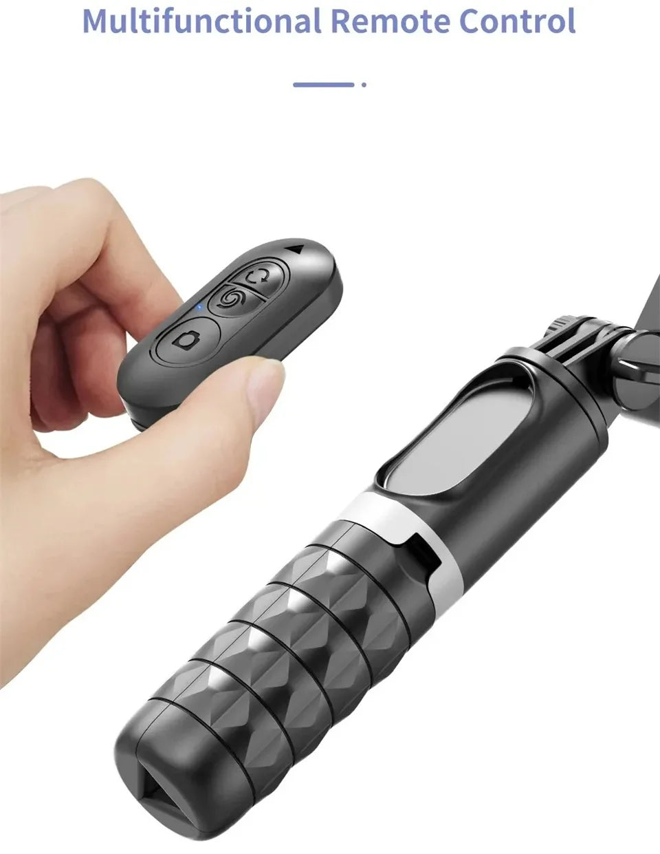 MEUYAG Selfie Stick Gimbal Stabilizer 360° rotation With Bluetooth Remote Intelligent AI Follow-Up Anti Shake Pan Tilt Tripod
