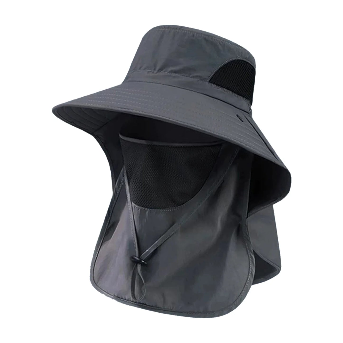 Sun Fishing Hat Women's Bucket Hat with Neck Cover Breathable Wide Brim Summer UV Protection Hat for Outdoor Travel Holiday