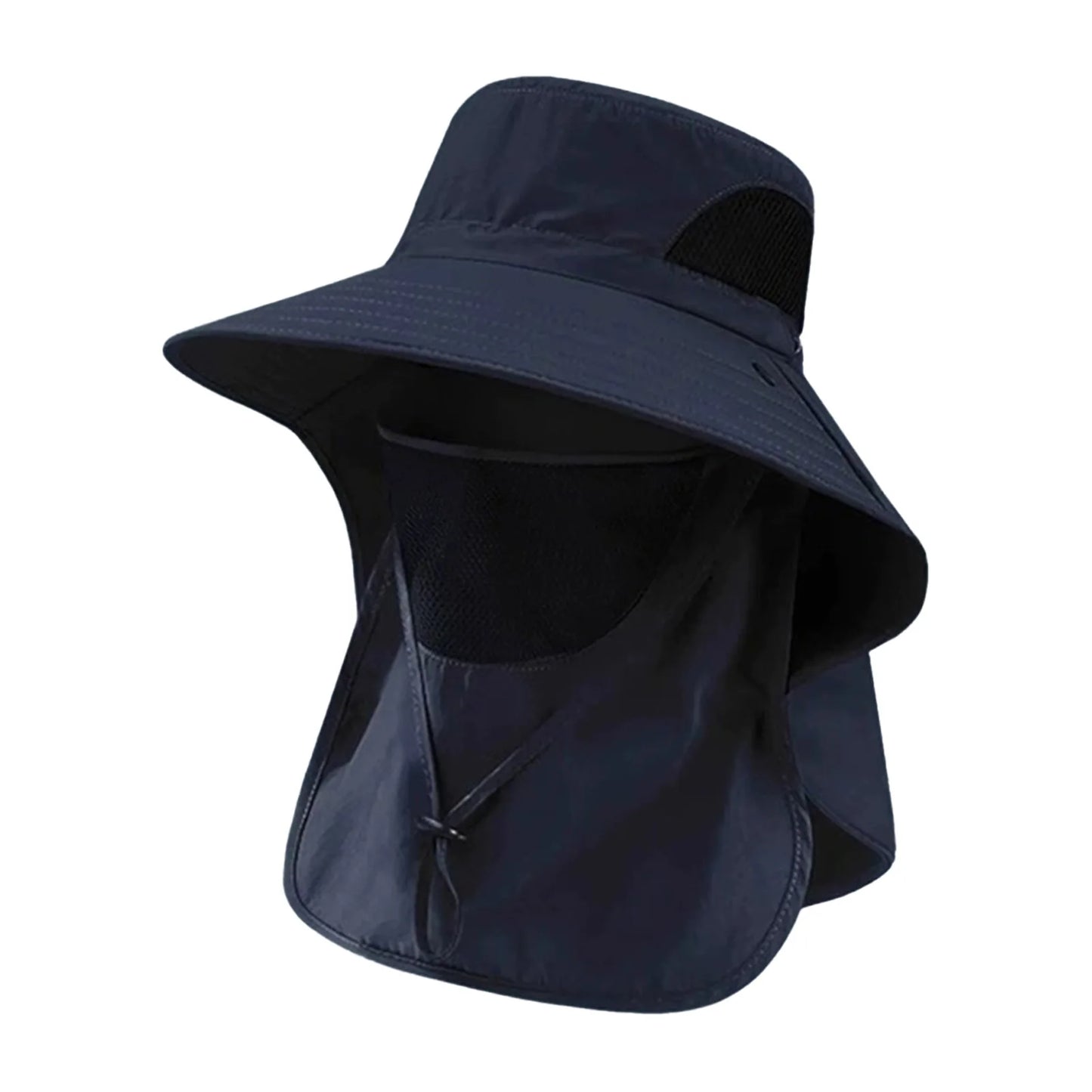 Sun Fishing Hat Women's Bucket Hat with Neck Cover Breathable Wide Brim Summer UV Protection Hat for Outdoor Travel Holiday