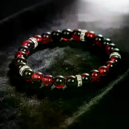 Stress Relief Beaded Bracelet for Couples Handmade Boho Jewelry for Anxiety Reduction Unique Gift Idea