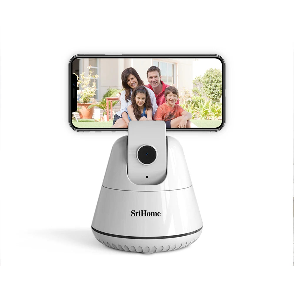 Auto Smart Shooting Selfie Stick  Srihome SH006 Tripod 360° Rotation Auto Face Tracking Object Tracking vlog Camera Phone Holder