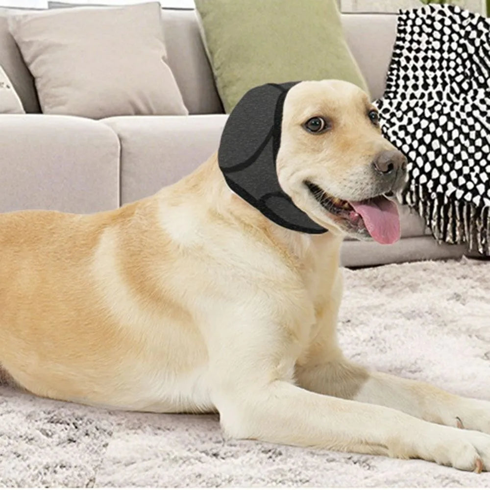 Anxiety Relief Dog Ear Protection Waterproof Muffs Noise Reducing Calming Anti Scare Head Hood Anxious Summer Swimming Safety