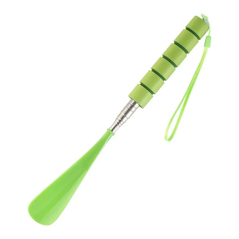 Shoehorn Long Handle 29cm-70cm Telescoping Metal Portable Long Handle Shoes Horn Assist in shoe lifting for Men Women Kids Shoes