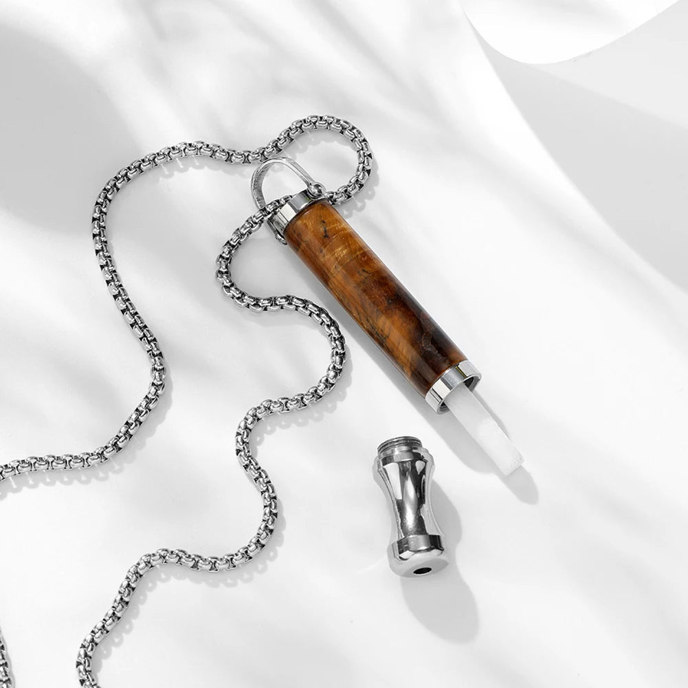 Anxiety Breathing Necklace Breathlace Stress Anxiety Relief Chain for Adults