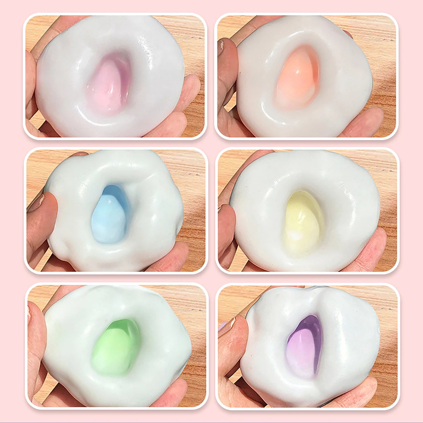 Stress relieving pressure ball, tense ball, vacuum pressure ball, for children and adults to relieve anxiety
