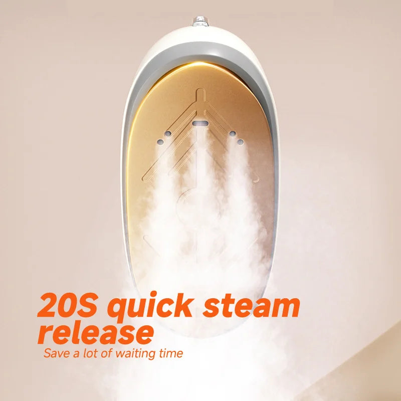 2-in-1 Handheld Steam Iron Garment Steamers Ironing Machine Travel Portable Ironing Machine Garment Ironing Machine Steamer