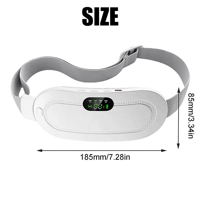 Heating Pad For Period Cramps 3-Speed Adjustment Portable Cordless Rechargeable Heating Pad For Menstrual Pain Relief Electric