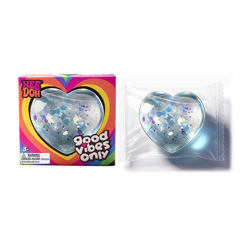 New hot selling style heart shaped pressure reliever Super soft soft clay gel has an exciting feeling and relieves anxiety