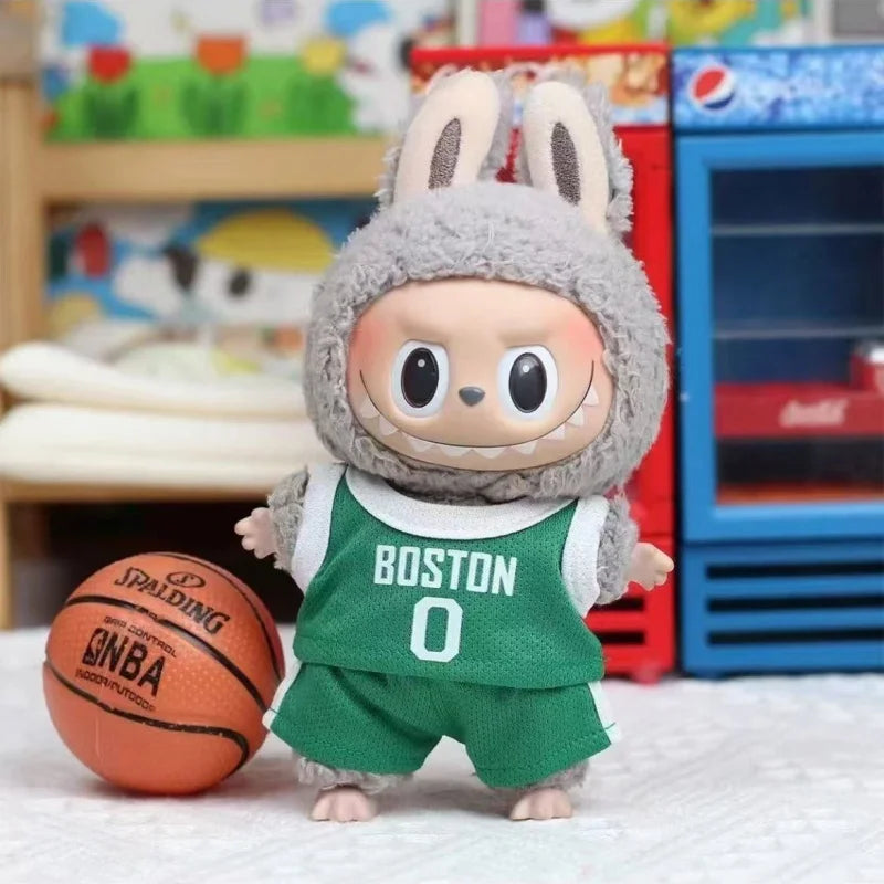 Collectable Doll Clothes Sitting Party  Team Uniform 2Pcs T-Shirt Shorts Dolls Clothing Accessories Game Toys
