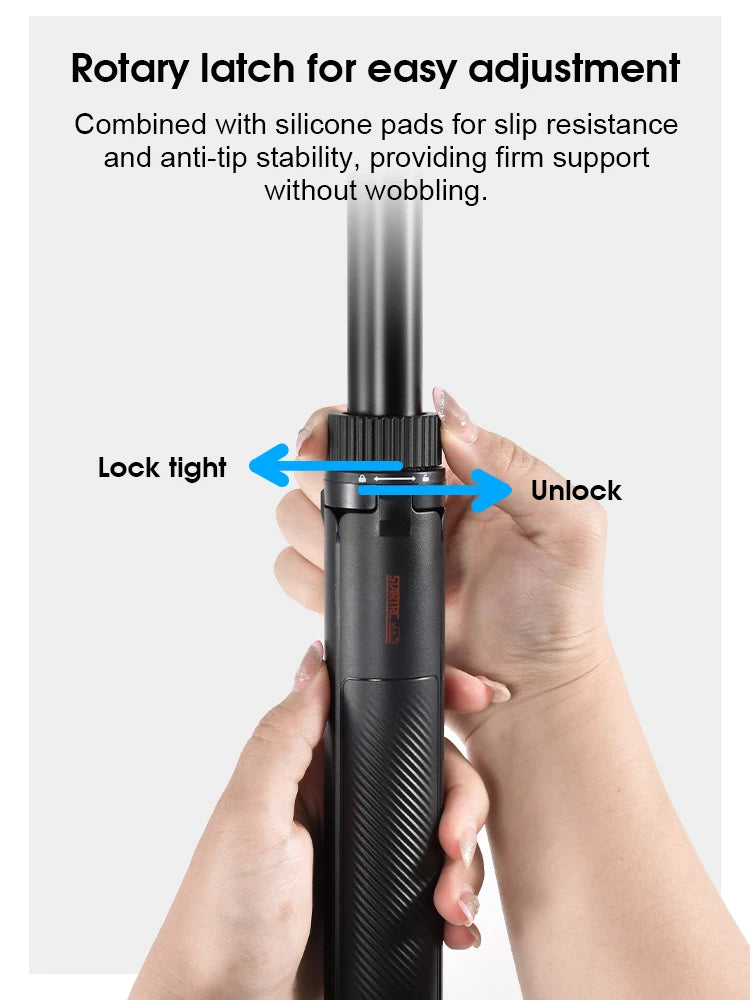 3-in-1 Bullet Time Selfie Stick Tripod for Insta360 X5 X4 Invisible Pole 75°/90° Rotatable with Wireless Remote for Vlog Travel