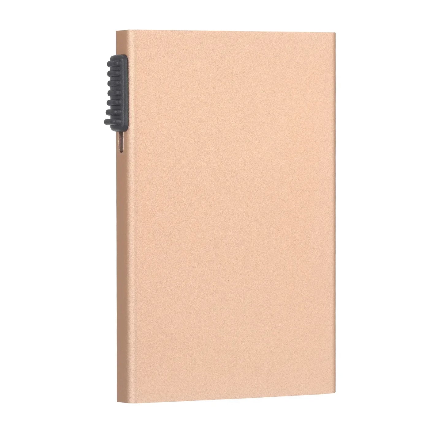Anti-RFID Blocking Wallet for Men - Smart Metal Pop-Up, Ultra Slim Minimalist Aluminum ID/Bank Card Case