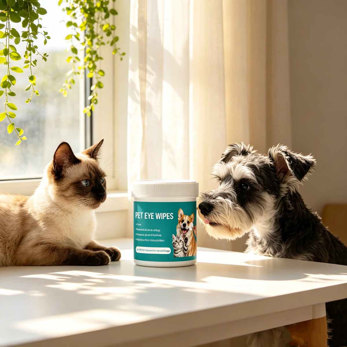 New Pet Eye Cleansing Wipes To Remove Tear Marks Cleaning Wet Tissues Dogs And Cats Removing Tear Marks Pet Cleaning Products