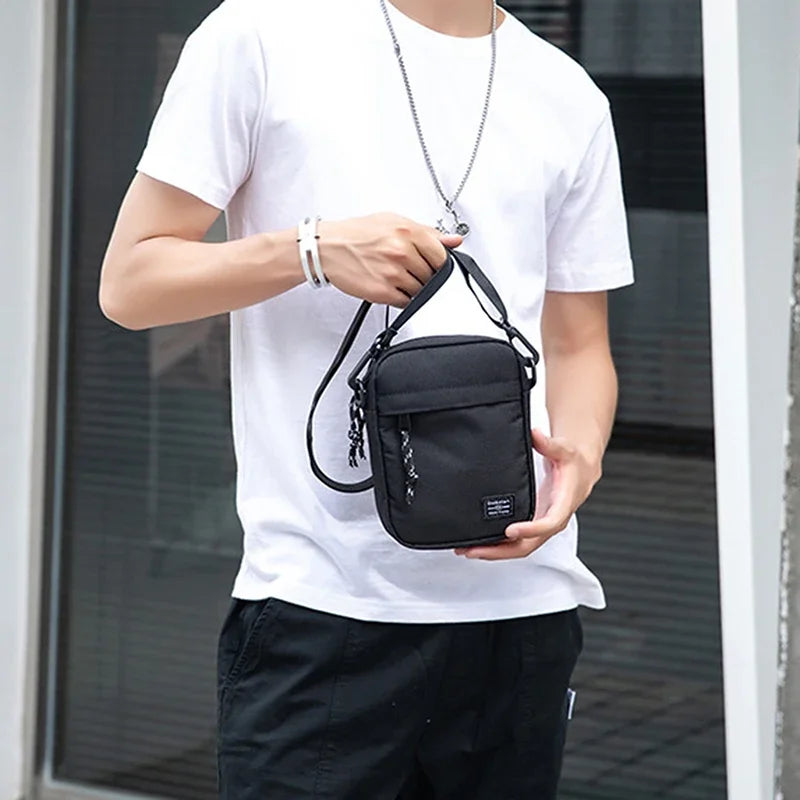 Shoulder Bag Oxford Cloth Casual Men's Satchel Small Square Bag Fashion Diagonal Crossover Hand Machine Women's Handbags Luggage