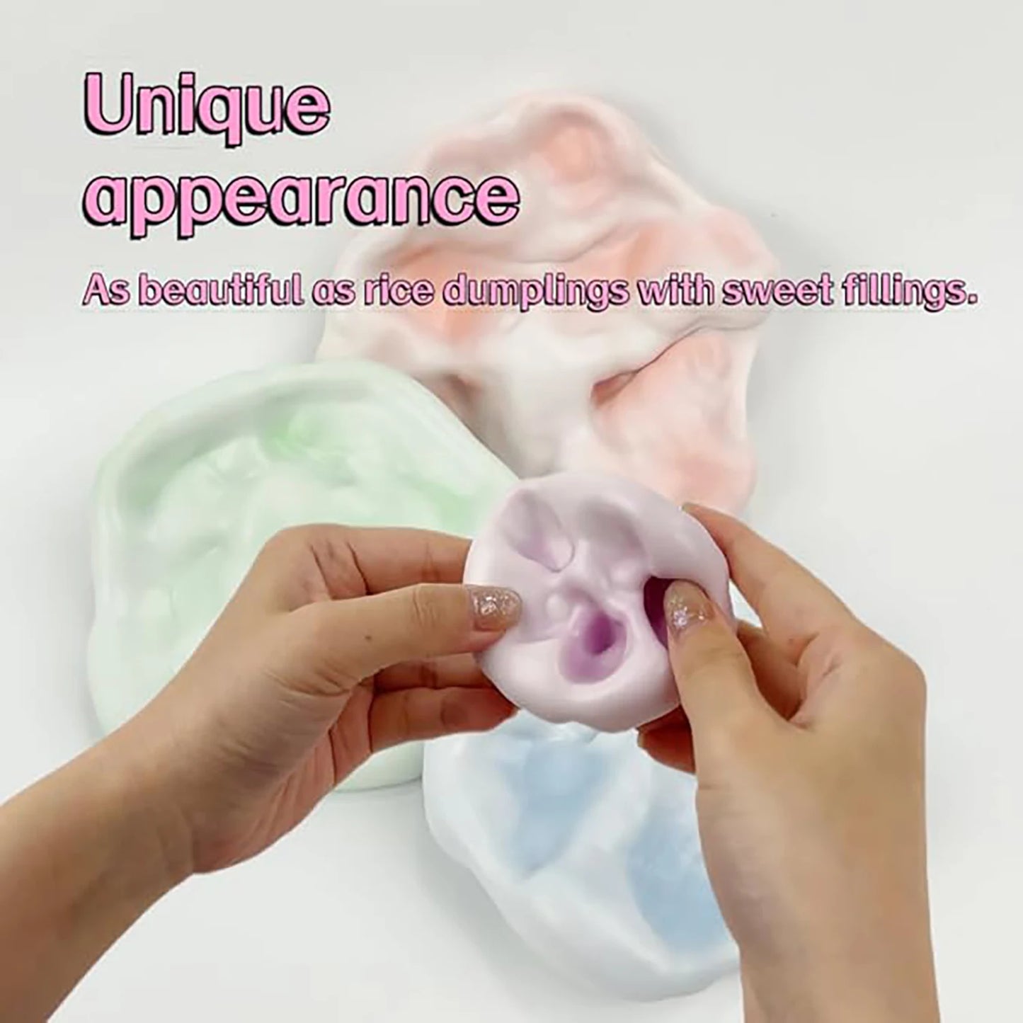 Stress relieving pressure ball, tense ball, vacuum pressure ball, for children and adults to relieve anxiety