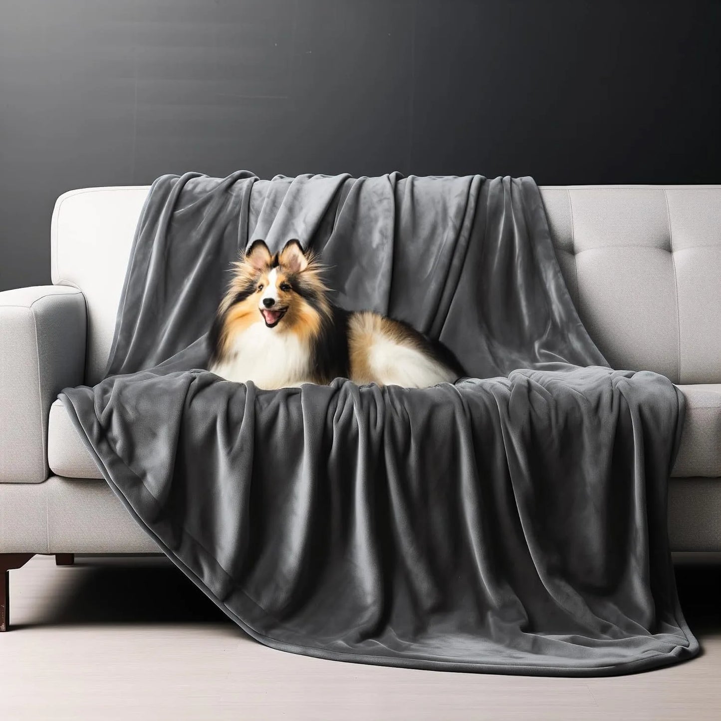 Waterproof blanket  Double-Sided Flannel Blanket for Couples, Bed & Pets | comfortable & Leak proof bed cover