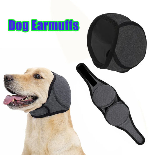 Anxiety Relief Dog Ear Protection Waterproof Muffs Noise Reducing Calming Anti Scare Head Hood Anxious Summer Swimming Safety