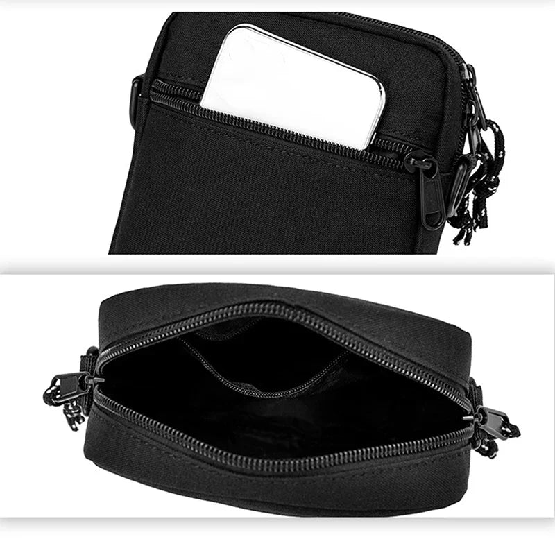 Shoulder Bag Oxford Cloth Casual Men's Satchel Small Square Bag Fashion Diagonal Crossover Hand Machine Women's Handbags Luggage