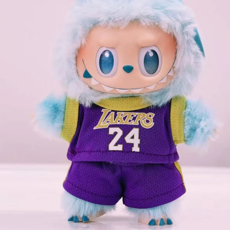 Collectable Doll Clothes Sitting Party  Team Uniform 2Pcs T-Shirt Shorts Dolls Clothing Accessories Game Toys