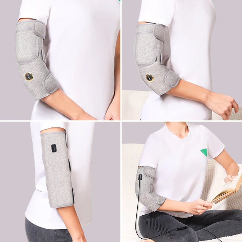 Red Light Therapy Heated Elbow Sleeve | Relieves Joint & Arm Pain, Arthritis | Heating & Massage Function Relieve Arm Numbnes