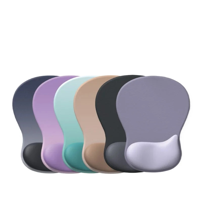 Gradient Ergonomics Mouse Pad Comfortable Wrist Support Non Slip Mice Mat Soft Mousepad Wrist Rest Computer Silicone Mouse Pad
