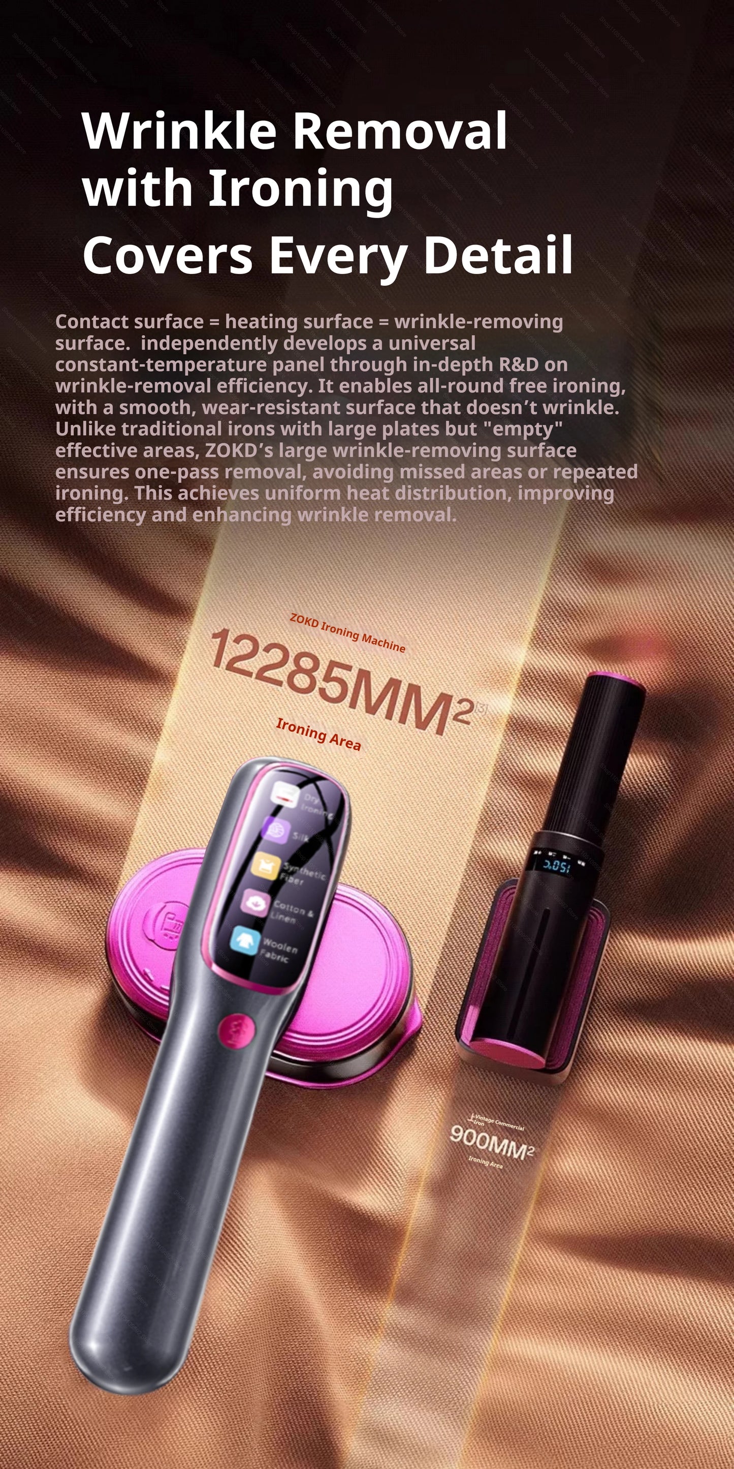 New Clothes Steamer Professional Handheld Garment Steamer Fast Heating Portable Clothes Fabric Vertical steam iron HomeTravel