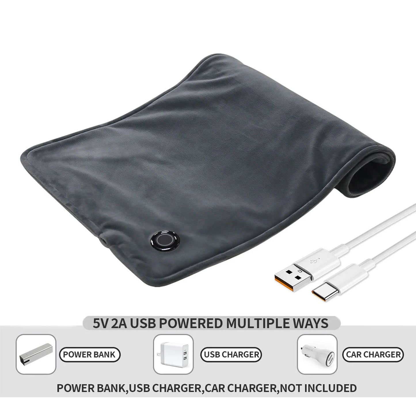 Heating Pad USB Type-C 5V Electric Blankets Heating Pad For Back / Shoulder / Neck / Knee / Leg Constant Temperature Waterproof