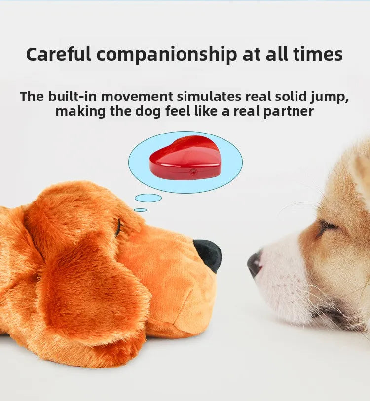 New Pet Soothing Toy Dog Anxiety Companionship Sleep Simulated Heartbeat Plush Toys Pet Dog Products