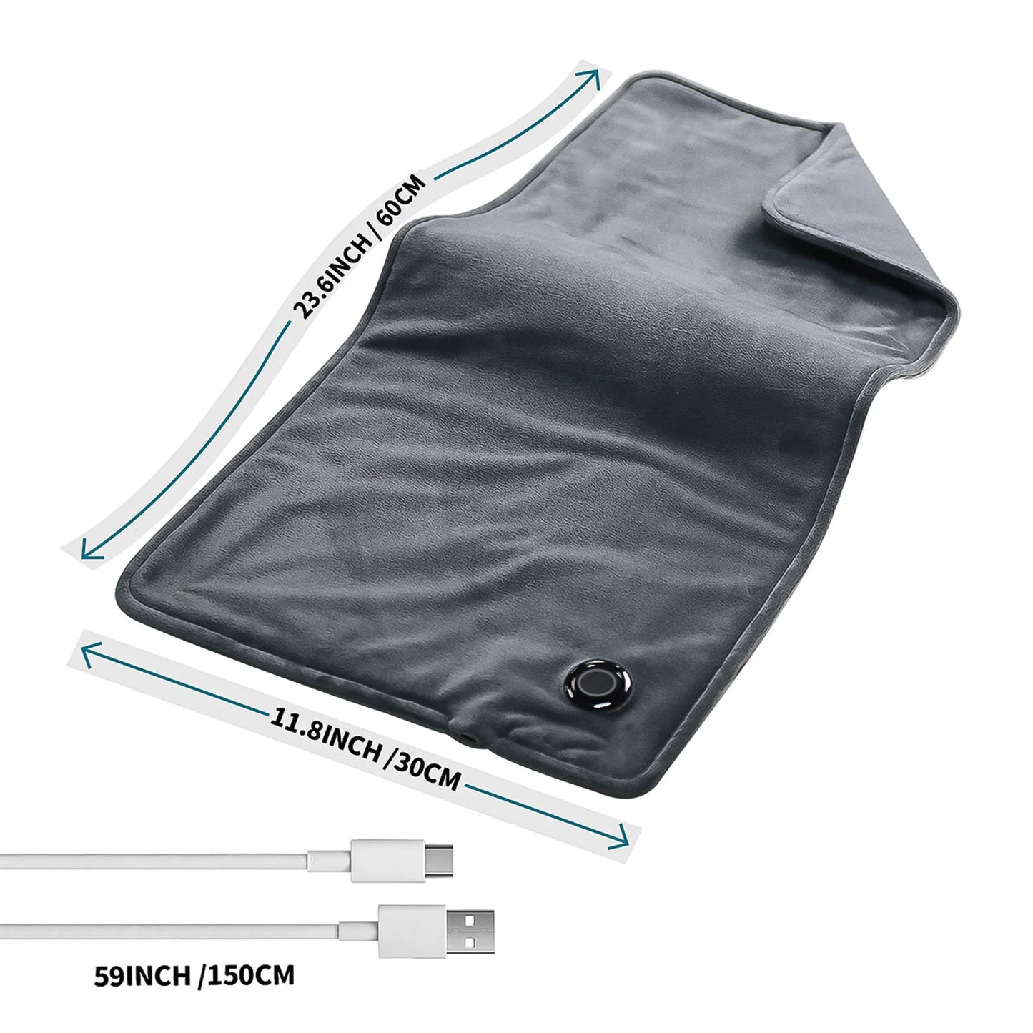 Heating Pad USB Type-C 5V Electric Blankets Heating Pad For Back / Shoulder / Neck / Knee / Leg Constant Temperature Waterproof