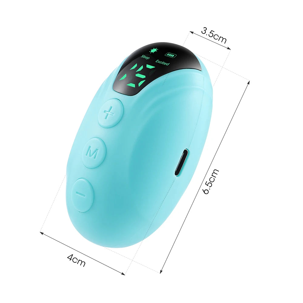 Sleep Aid Insomnia Relief Microcurrent Handheld Hypnosis CES Mental Stress Anxiety Depression Eliminat Relax with Sling Brain