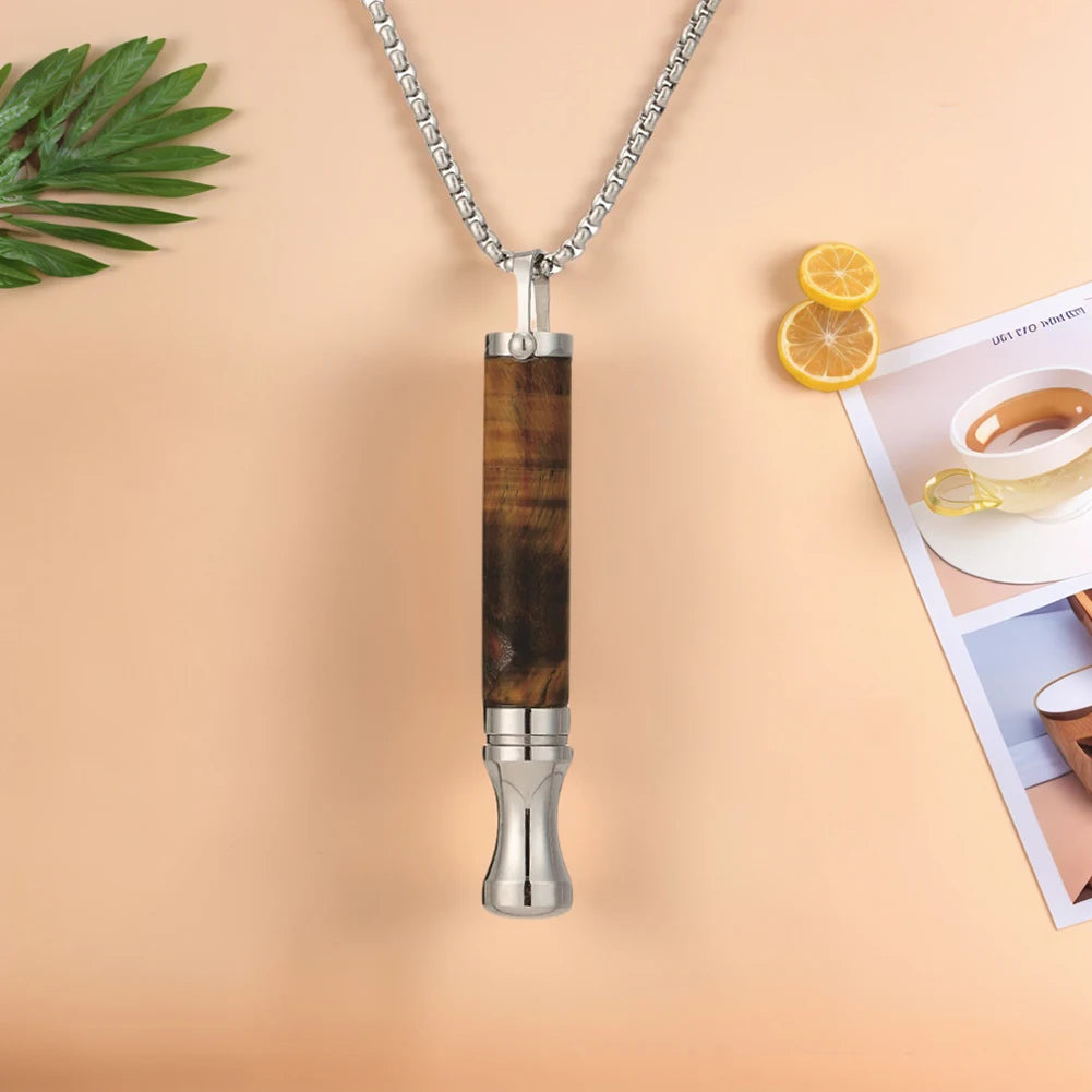 Anxiety Breathing Necklace Breathlace Stress Anxiety Relief Chain for Adults