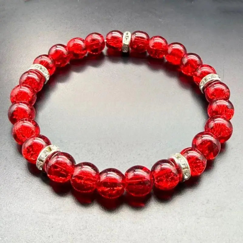 Stress Relief Beaded Bracelet for Couples Handmade Boho Jewelry for Anxiety Reduction Unique Gift Idea