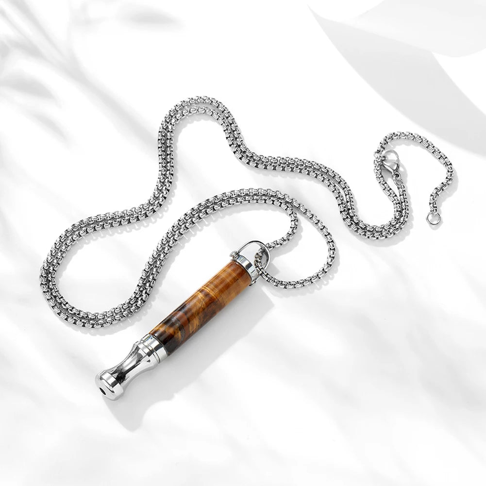 Anxiety Breathing Necklace Breathlace Stress Anxiety Relief Chain for Adults