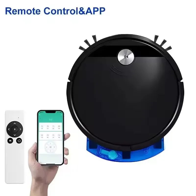 Household Sweeping Robot 2800PA 3-in-1 Smart Robot Vacuum Cleaner With Remote Control&APP Super Quiet Wet&dry Mopping Floor﻿