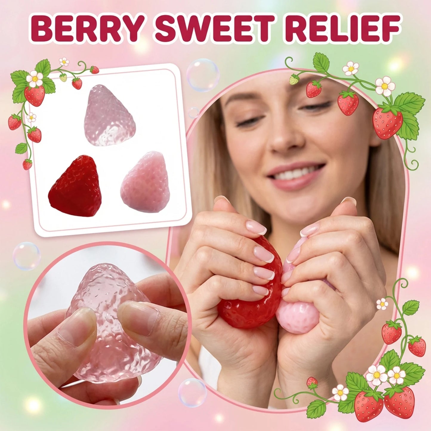 Cute Antistress Toy Assorted Soft Slow Rising Stress Reliever Adorable Decompression Squeeze Toy For Adults Anxiety Relief