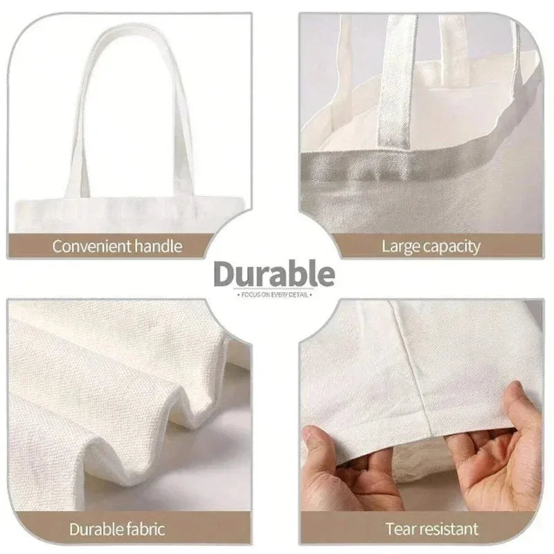 Funny Dachshund Dog Canvas Tote Bag Selfie Puppy Eco Friendly Reusable Shopping Shoulder Bags Large Handbag for Women