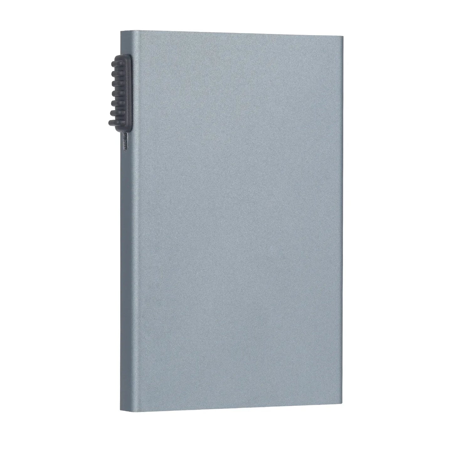 Anti-RFID Blocking Wallet for Men - Smart Metal Pop-Up, Ultra Slim Minimalist Aluminum ID/Bank Card Case