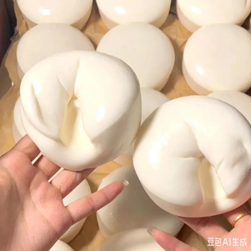 Taba Squishy Yogurt Cake Bread Squeeze Toy Soft Stress Relief Slow Rising Sensory Fidget Toys and Adults Relaxing Gifts